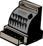 old style cash register