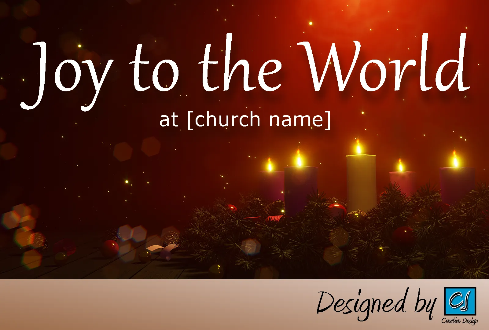 Joy to the World free graphics pack by CJ Creative Design